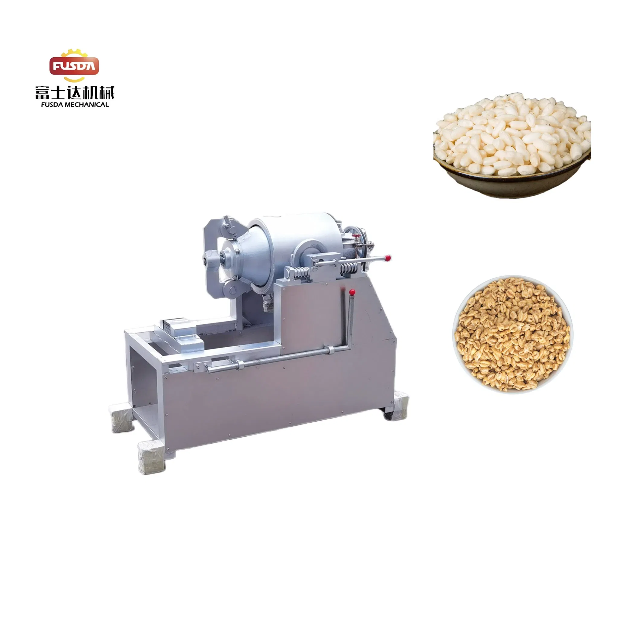 Nueva máquina de soplado de flujo de aire para procesamiento de caramelos de arroz