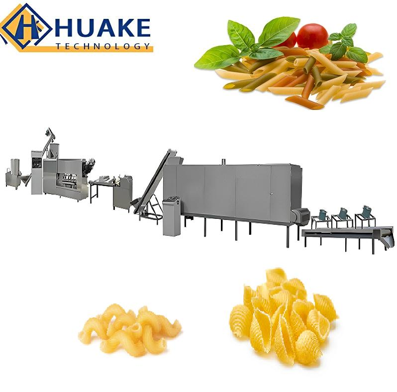 Fully Automatic Italian Noodles Penne Manufacturing Line Spaghetti Making Machine