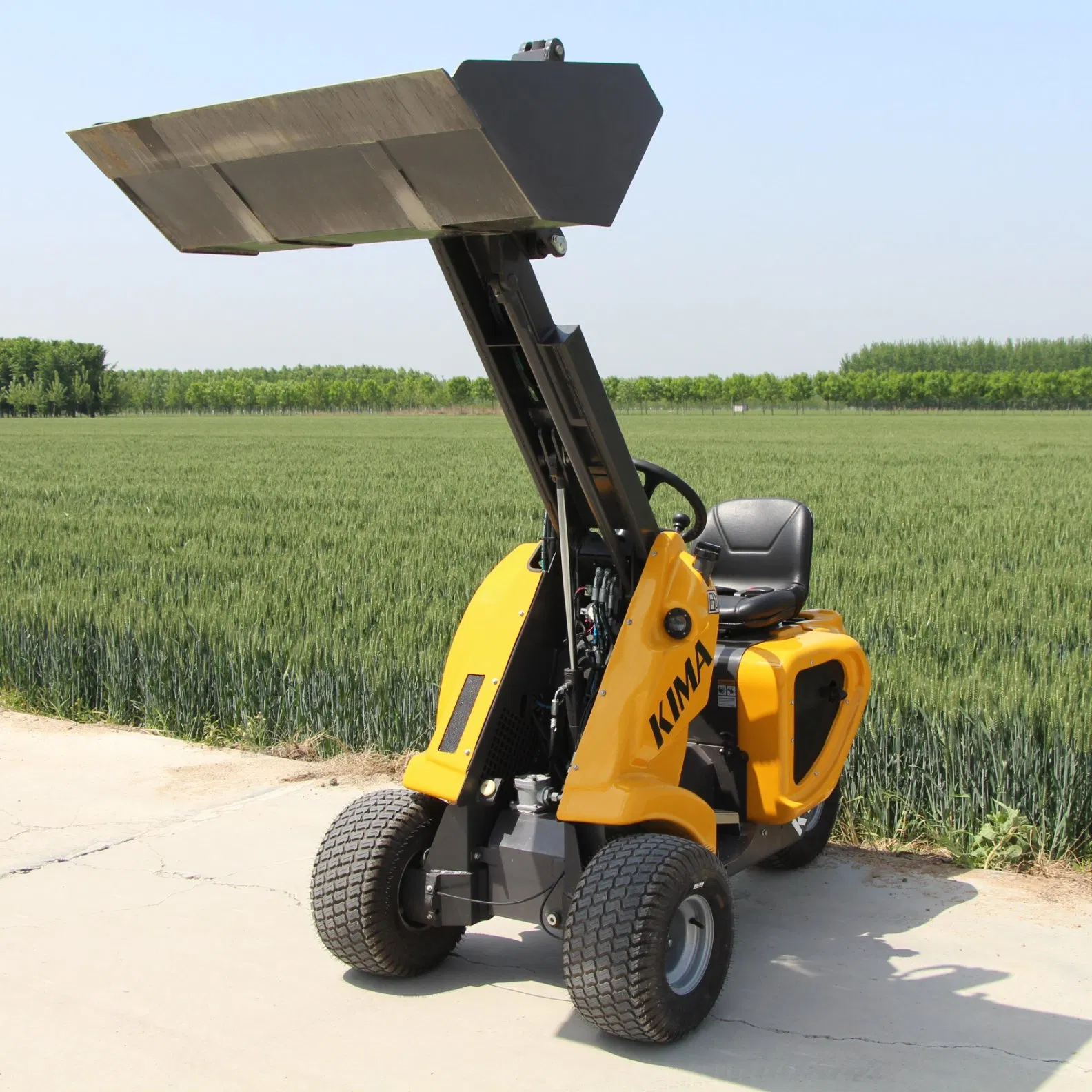 K1030 Wheel loader with 3WD hydrostatic transmission for farm