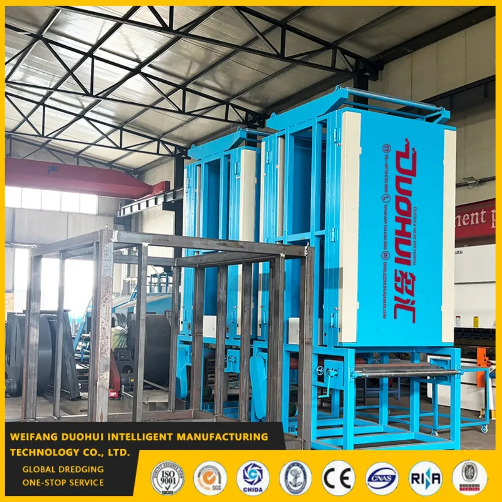 Linea di produzione di pannelli evaporativi da 1100 mm con PLC Schneider per pollaio