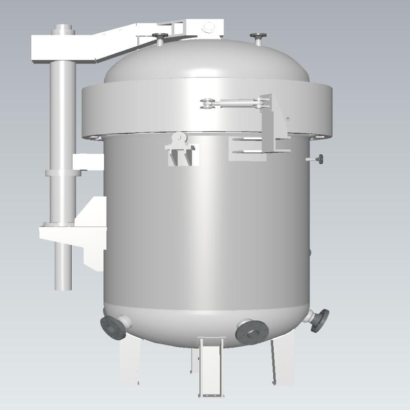 ASME-zertifizierter integrierter Schwerlast-Hochdruckreaktor für Vakuum/Heizung