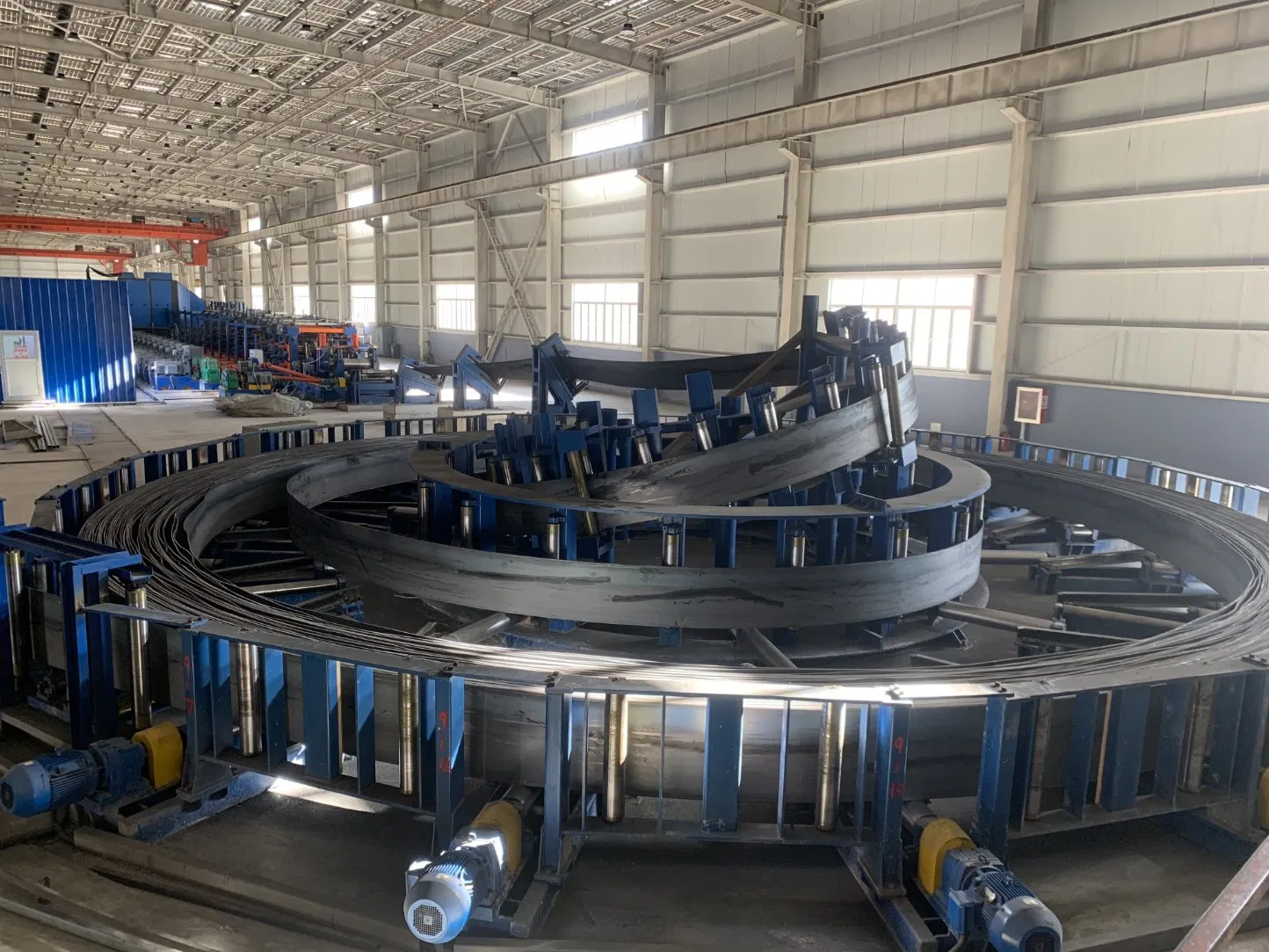 ZY406 ERW Tube Mill Welded Pipe Line with Case Forming Cold Saw