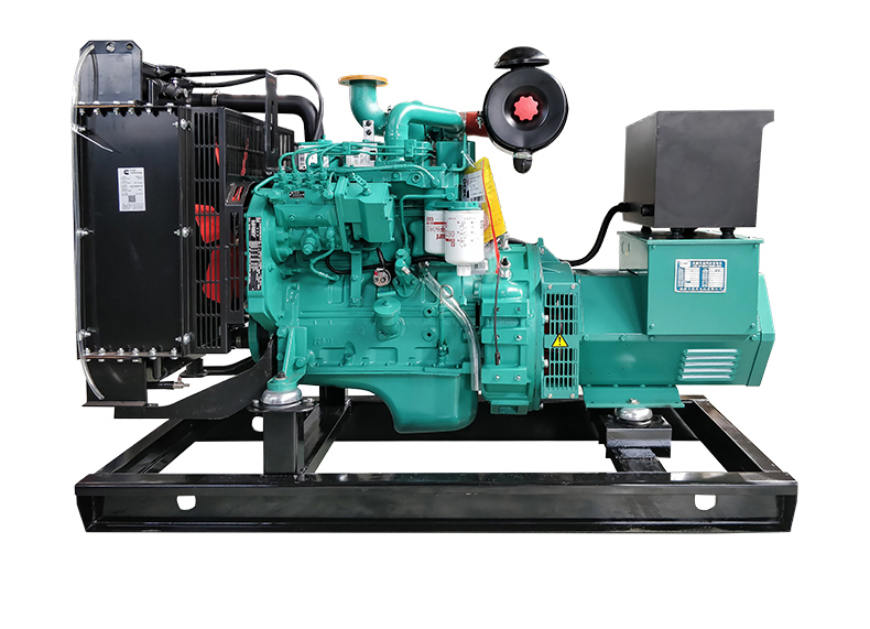 Water Cooling 50Hz Open Rack 200kVA 250kVA Diesel Generator Set