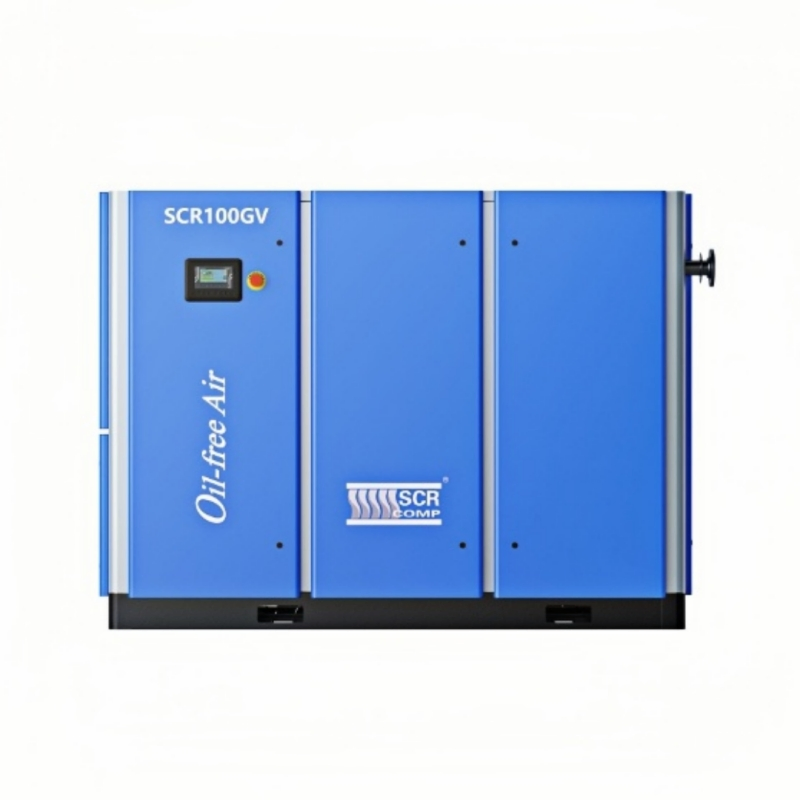 125HP Oil Free Screw Air Compressor (SCR125G) Dry Oil Free Ghh Oil-Free Ariend Ultracoat TM Super Coating