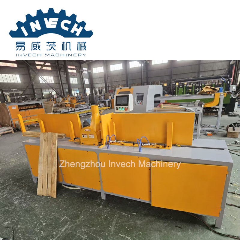 Wood Pallet Board Chamfering Machine