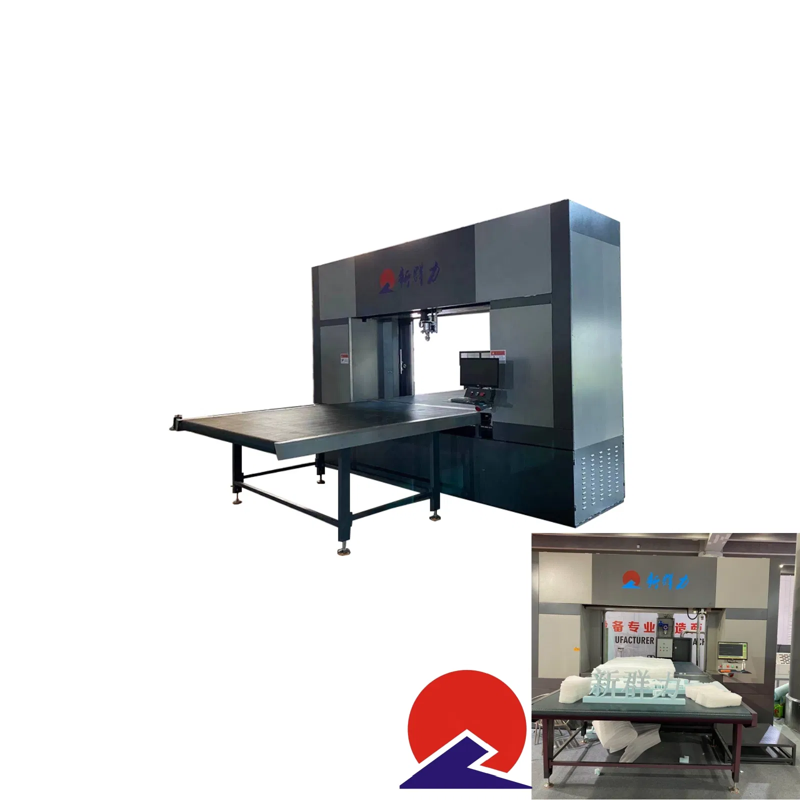 CNC Contour Cutter for Sofa Making Foam Latex Artificial Leather Shaping