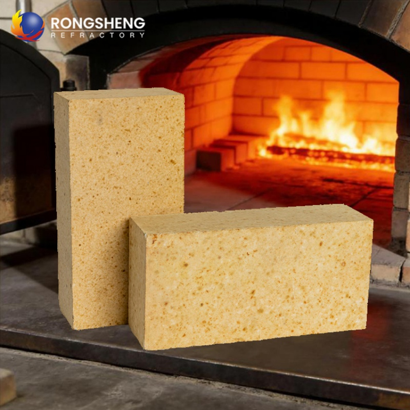 High Temperature Resistance Fireclay Brick Refractory Low Porosity Fire Clay Bricks for Furnaces