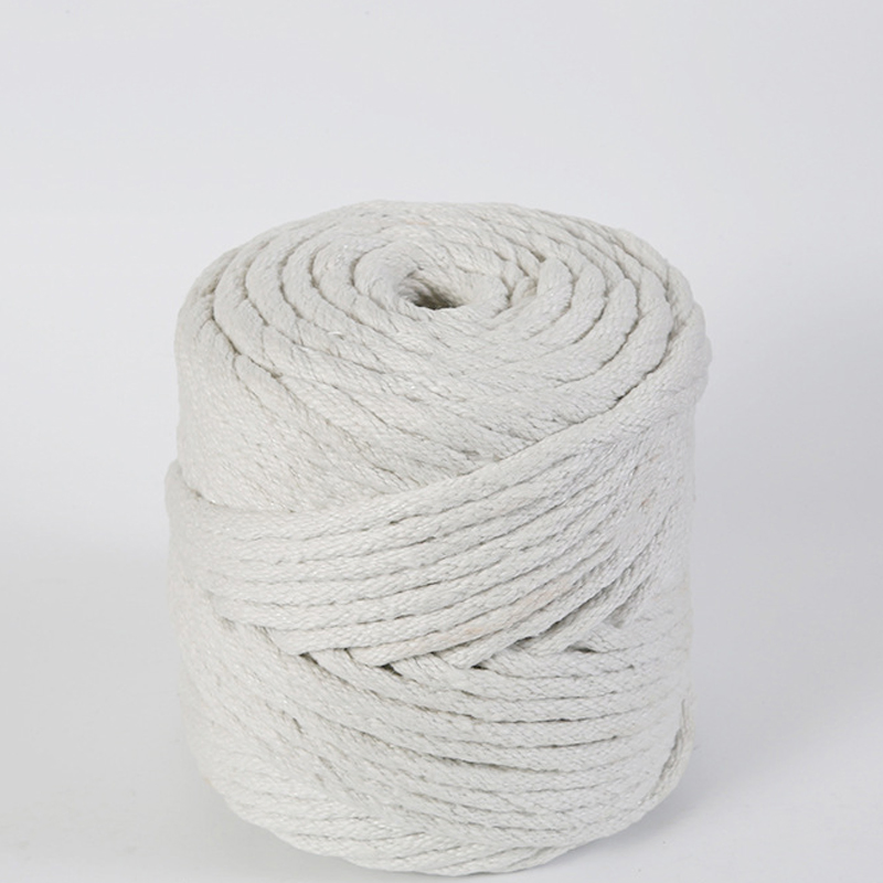 High-Temperature Resistant Ceramic Fiber Rope for Industrial Use