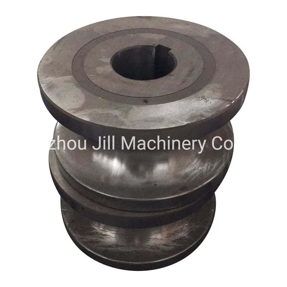 High Precision Cold Roll Forming Dies 127 mm Round Steel Pipe Roller Machine