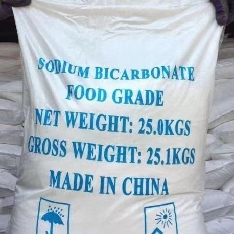 Bicarbonato di sodio grado alimentare grado mangime 99,5% polvere bianca