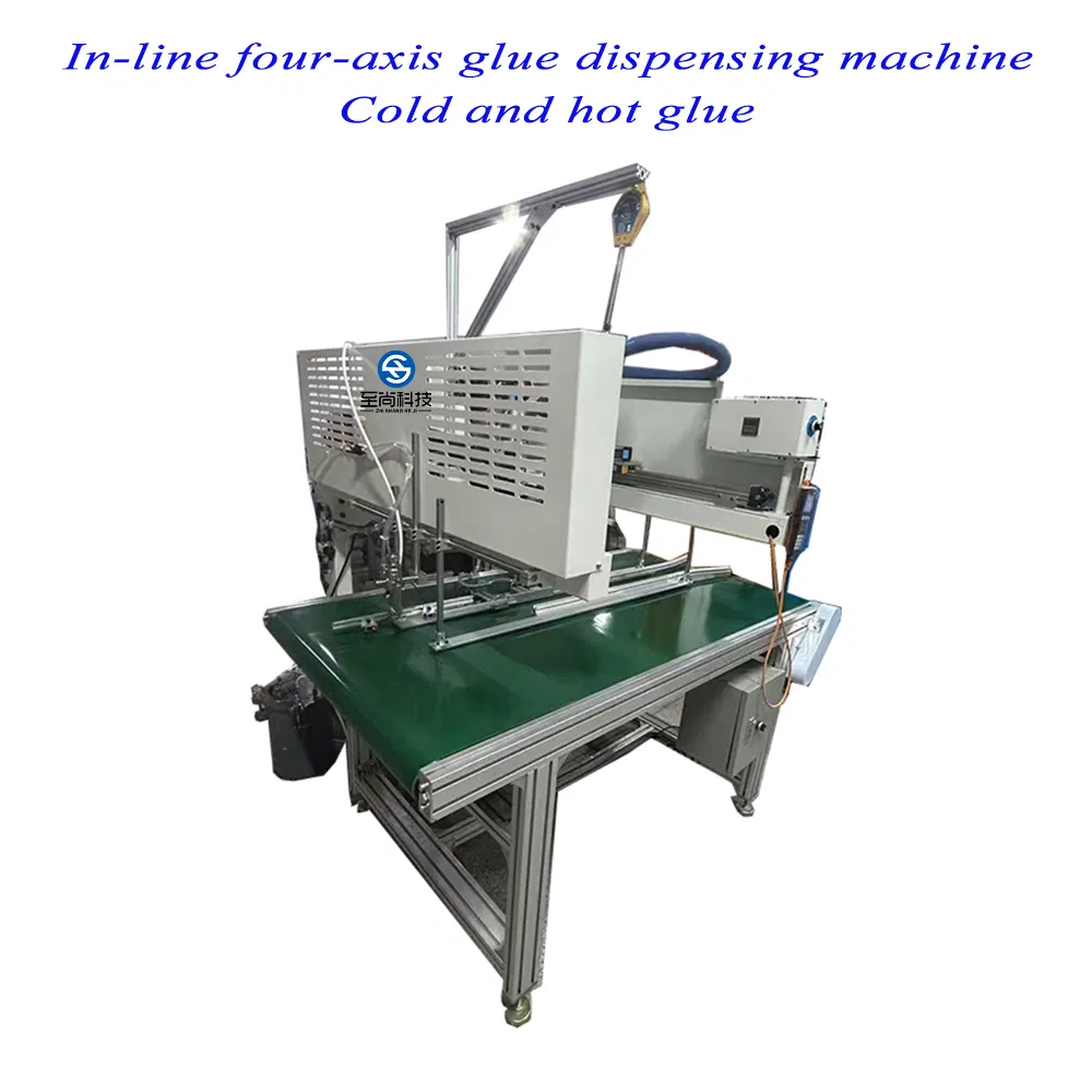 In-Line Four-Axis Dispensing Machine Glue Scribing Equipment for Packaging Products