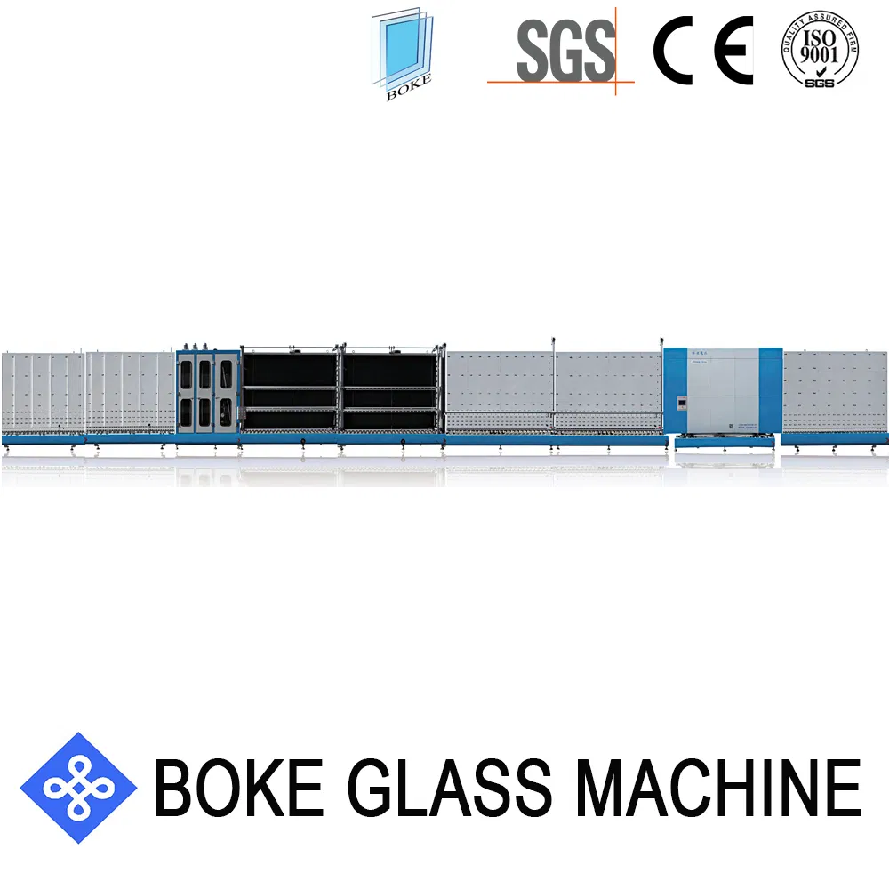 2850 Height 6000mm Length Insulating Glass Production Line with Online Argon Gas Filling Function