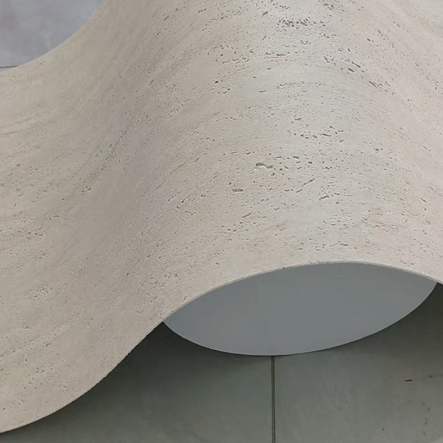 MCM Flexible Stone Printed Travertine Artificial Stone Decorative Board Building Materials Soft Stone