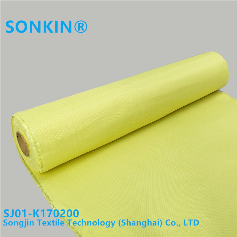 Industrial-Grade 1000D Kevlar Woven Fabric 200GSM Fire-Resistant Cut Resistant High Modulus Aramid Material