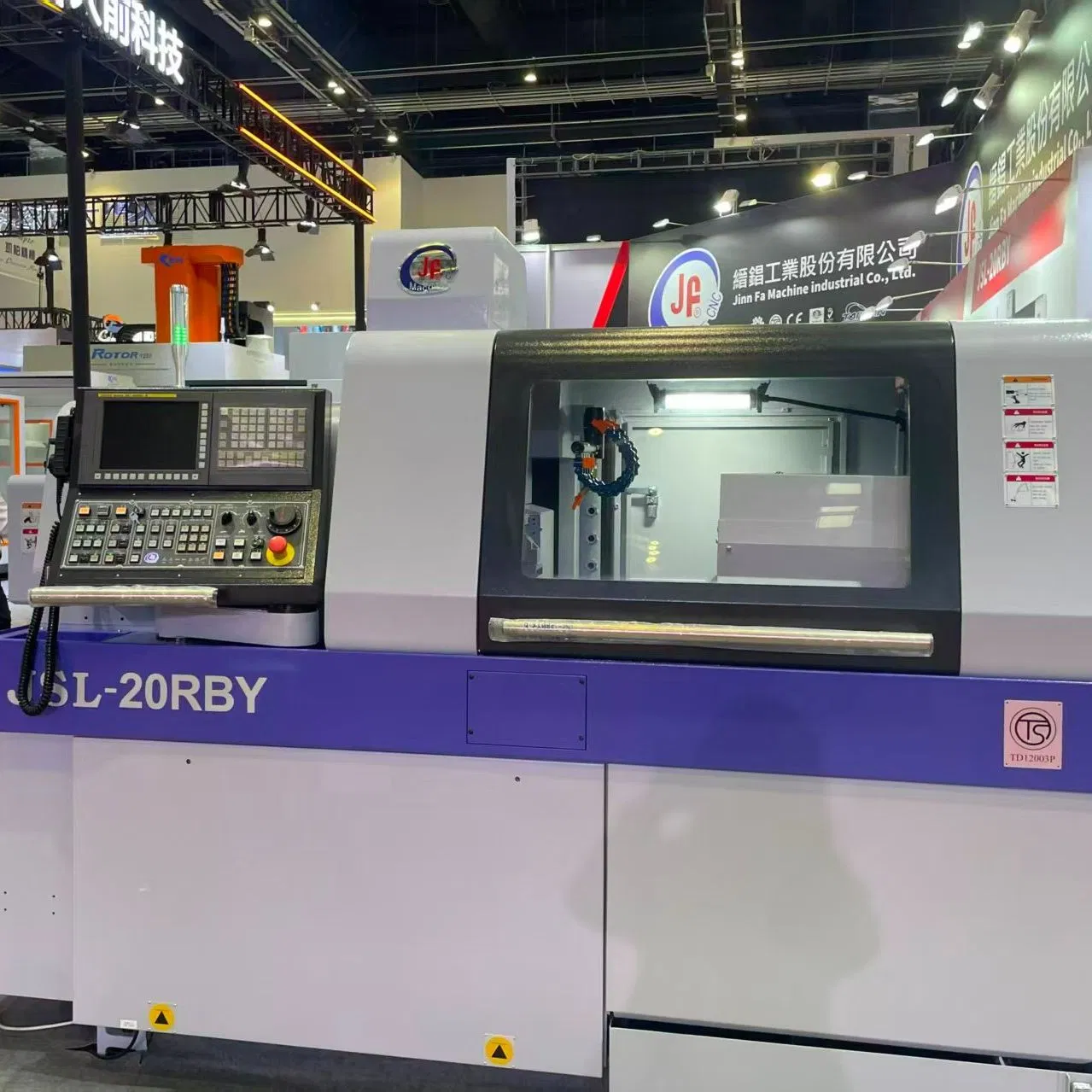 Jinn Fa Dual Spindle 8 Axis CNC Lathe Machine for Versatile Production