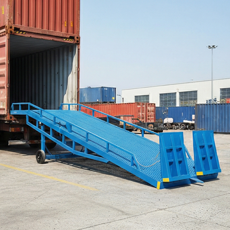 CE 8t 12t 15t rampa idraulica per carico su camion per magazzino rampe livellatrici per banchina rimorchio