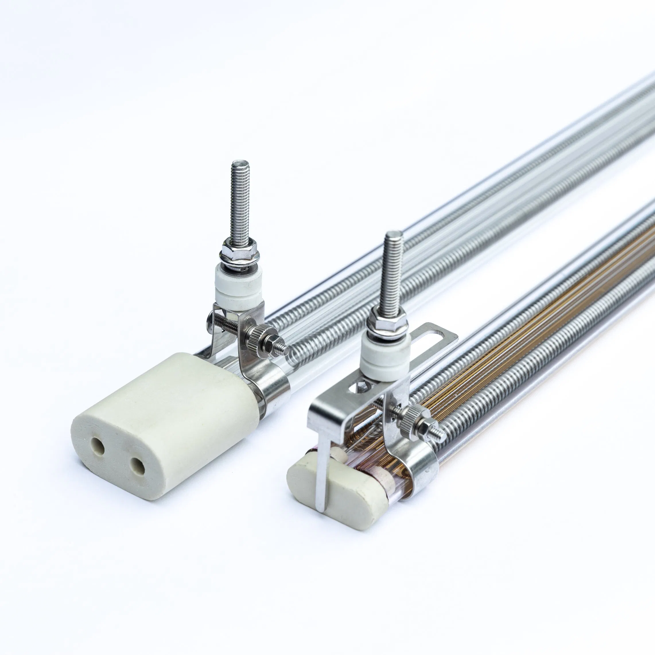 Medium Wave Quartz Tube IR Heater Lamps for Leather Embossing