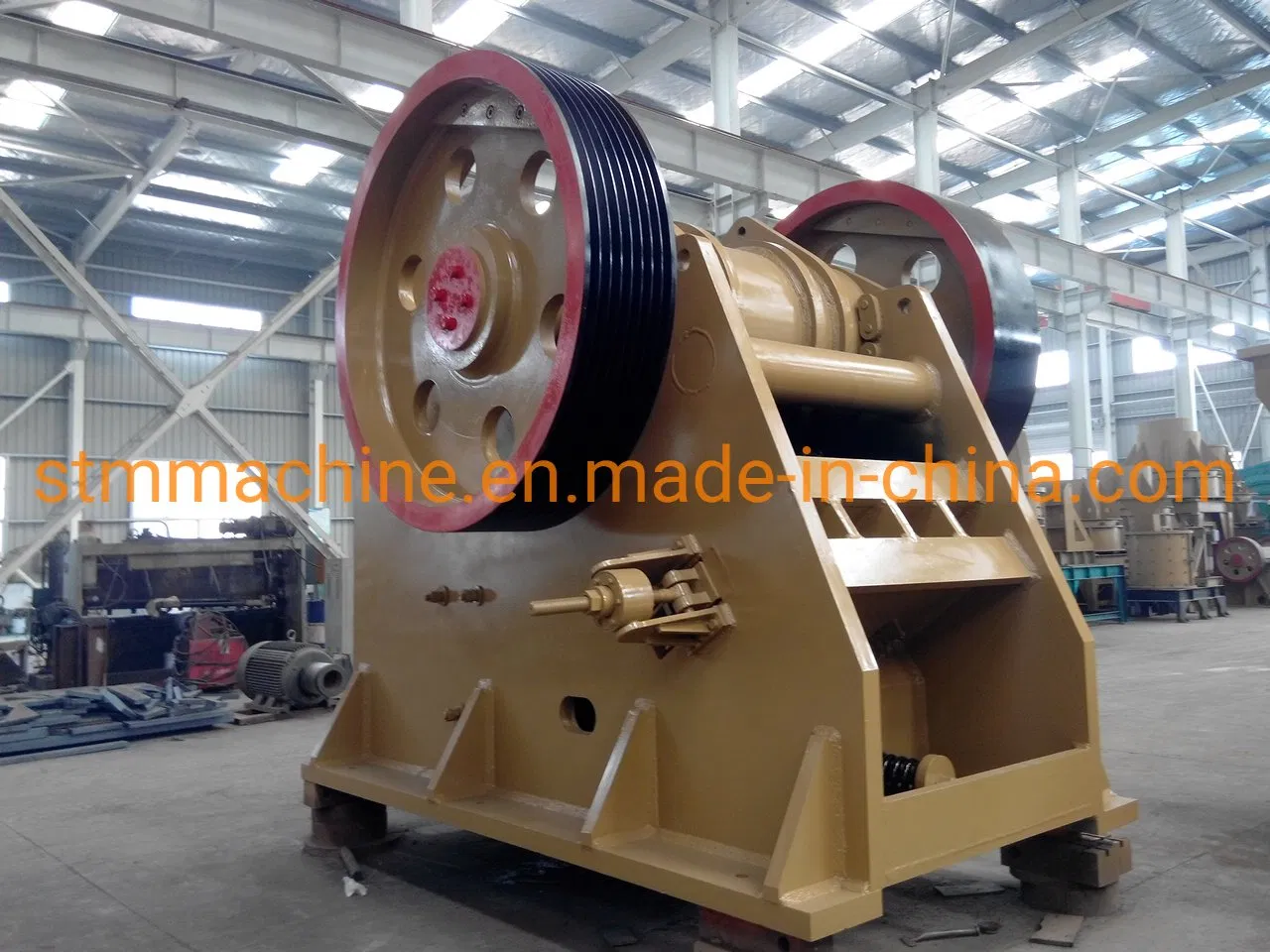 PE1200*1500 High Performance Jaw Crusher for Non Metallic Mineral, Lead and Zinc Ore, Iron Ore, Hydrated Lime, Heavy Calcium, Hard Stone, Gypsum, Gravel, Granite