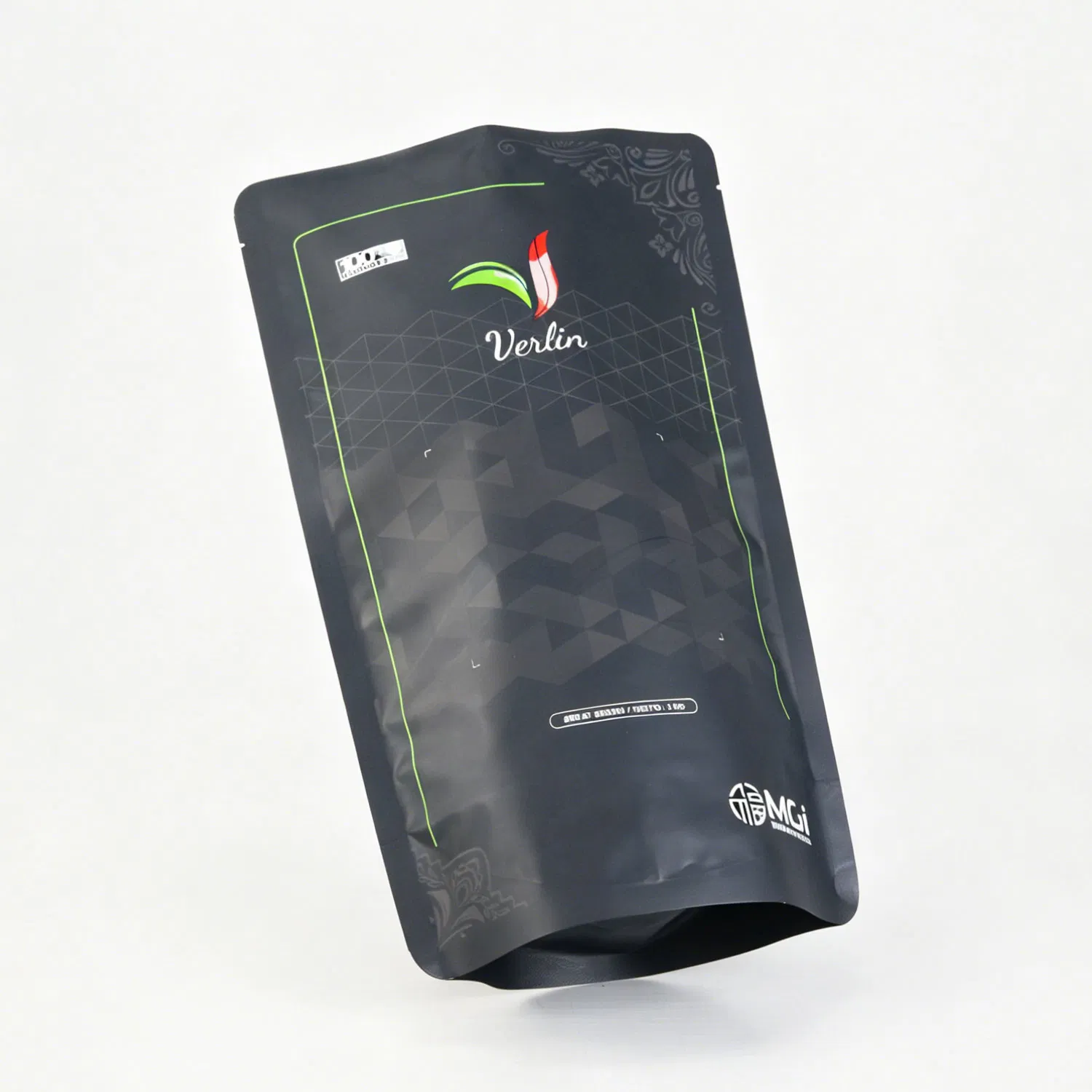 Custom Printed Food Grade Resealable Aluminum Foil Stand up Pouch Antistatic Drink Powder Packaging Bag