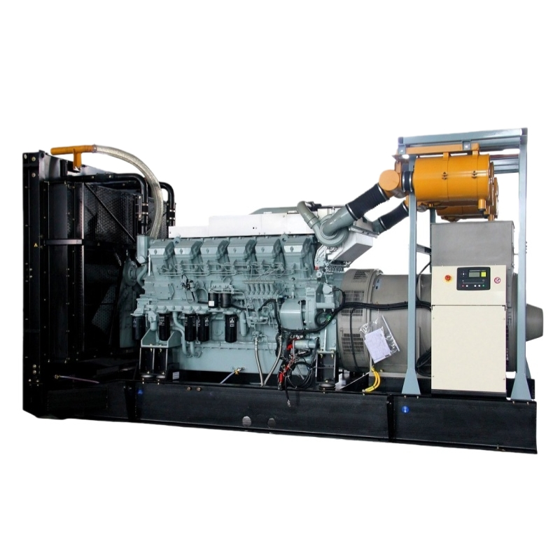 Waterproof Marine Diesel Generator Set with Mitsubishi 715kVA/572kw 650kVA/520kw Engine