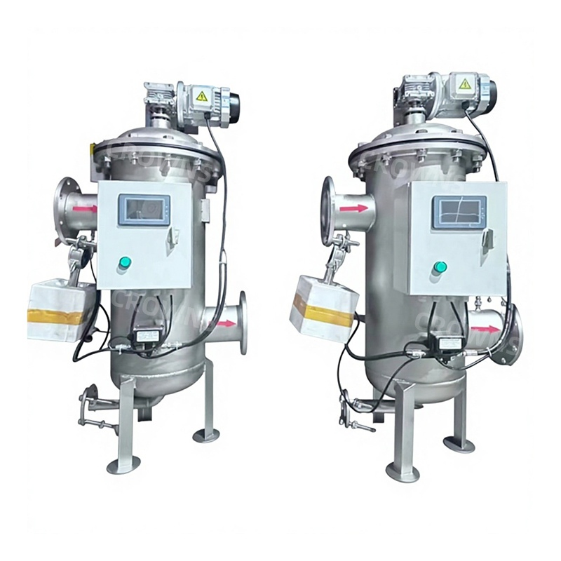Industrial Automatic Self-Cleaning Water Filter Motor Drive Mesh Screen Oil Filtration System