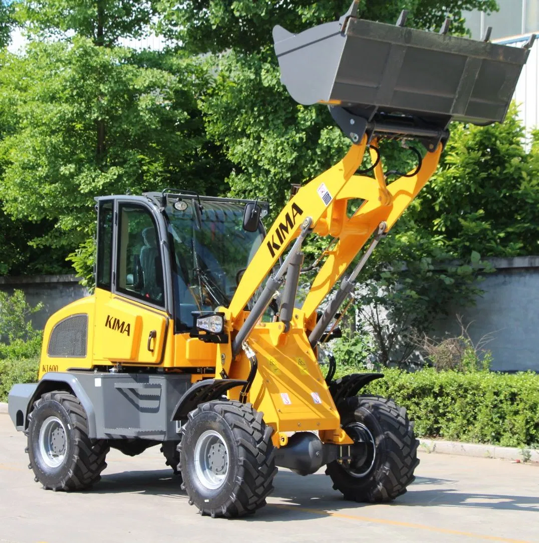 K1600 Loader with 1600kg Excellent Load Capacity
