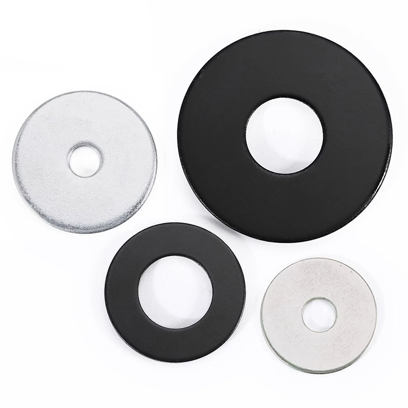 Oxide Black HDG Zinc Plated Grade 4.8/8.8 Carbon Steel Flat Washer for Industrial Use