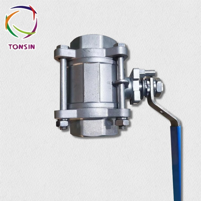 High Pressure 3PC Ball Valve SS304 SS316 Thread Ball Valve