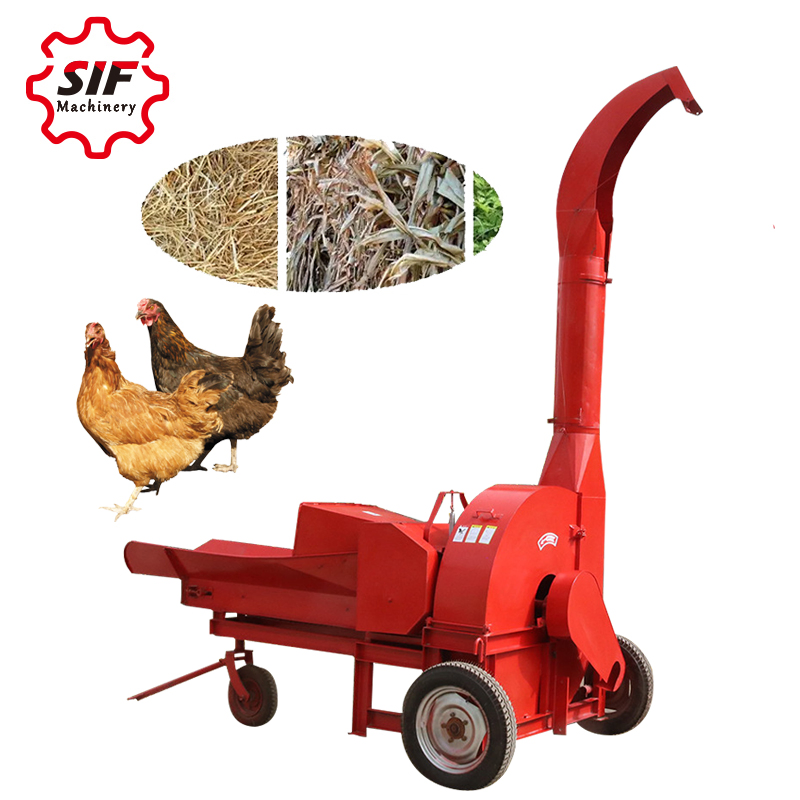 Manual Easy Operation Animal Feed Making Machine Chaff Cutter Hay Grass Machine