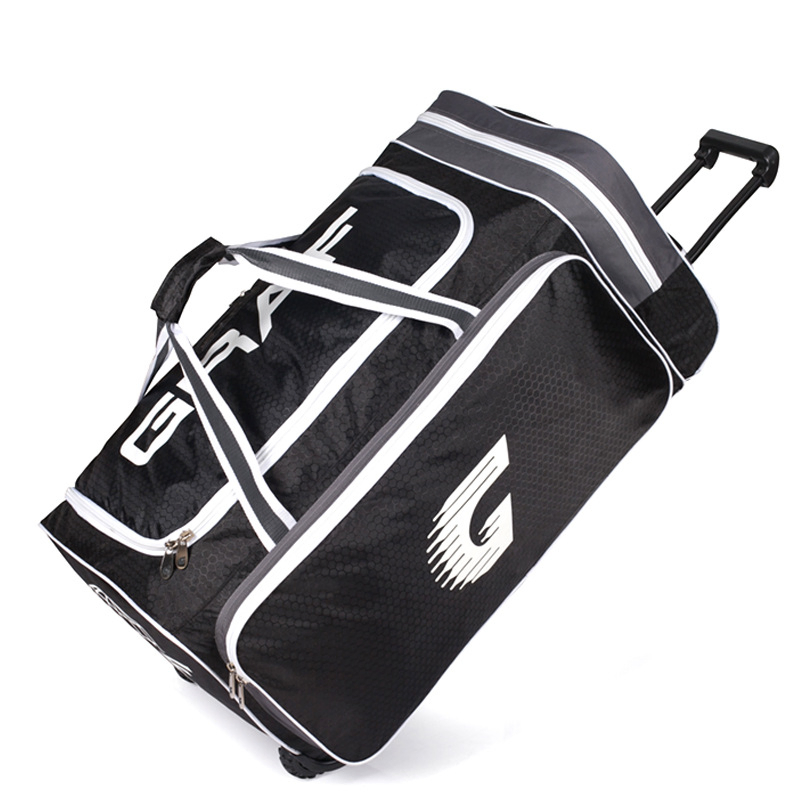 Heavy Duty Ice Hockey Equipment Bag with Wheels