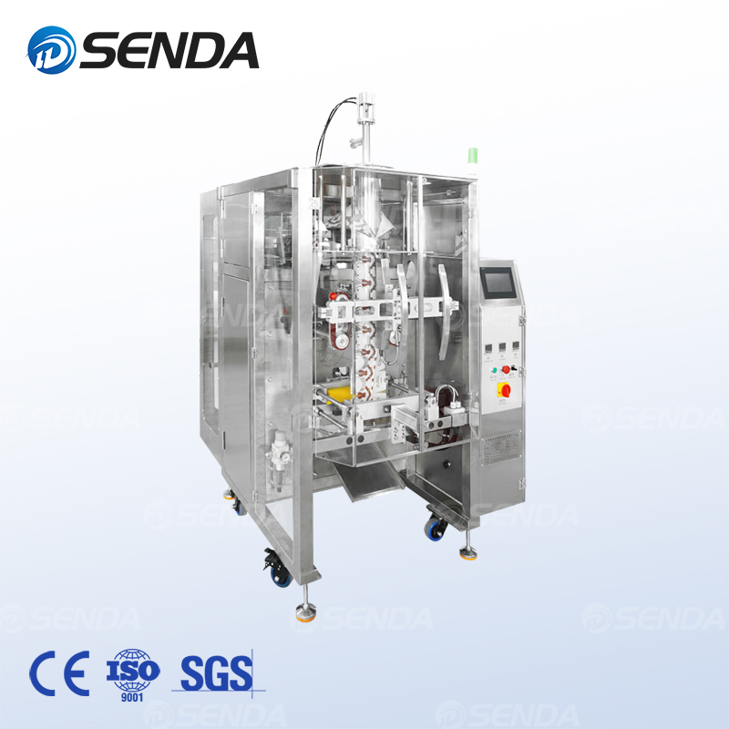 Salsa Pollo Olio Frutta Succo Liquido Sottovuoto Riempimento e Sigillatura Macchina Verticale Form Fill Seal Machine