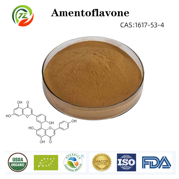 Amentoflavone Powder CAS 1617-53-4 Cosmetic Ingredient