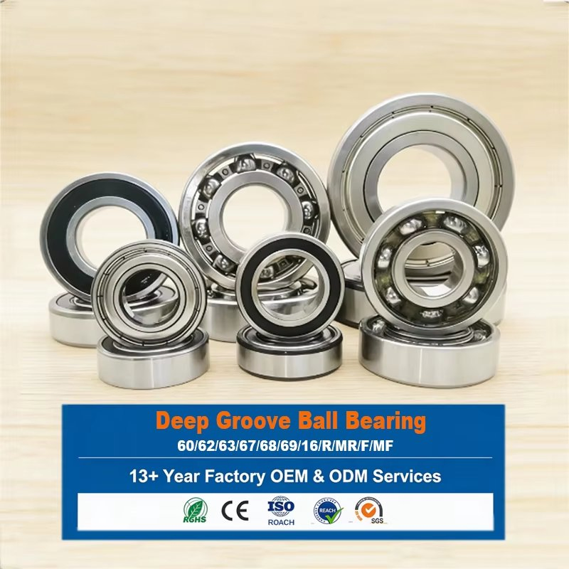 Bearing Supplier Deep Groove Ball Bearing C3 Clearance Fuel Automotive Fan Motor Bearing 6202