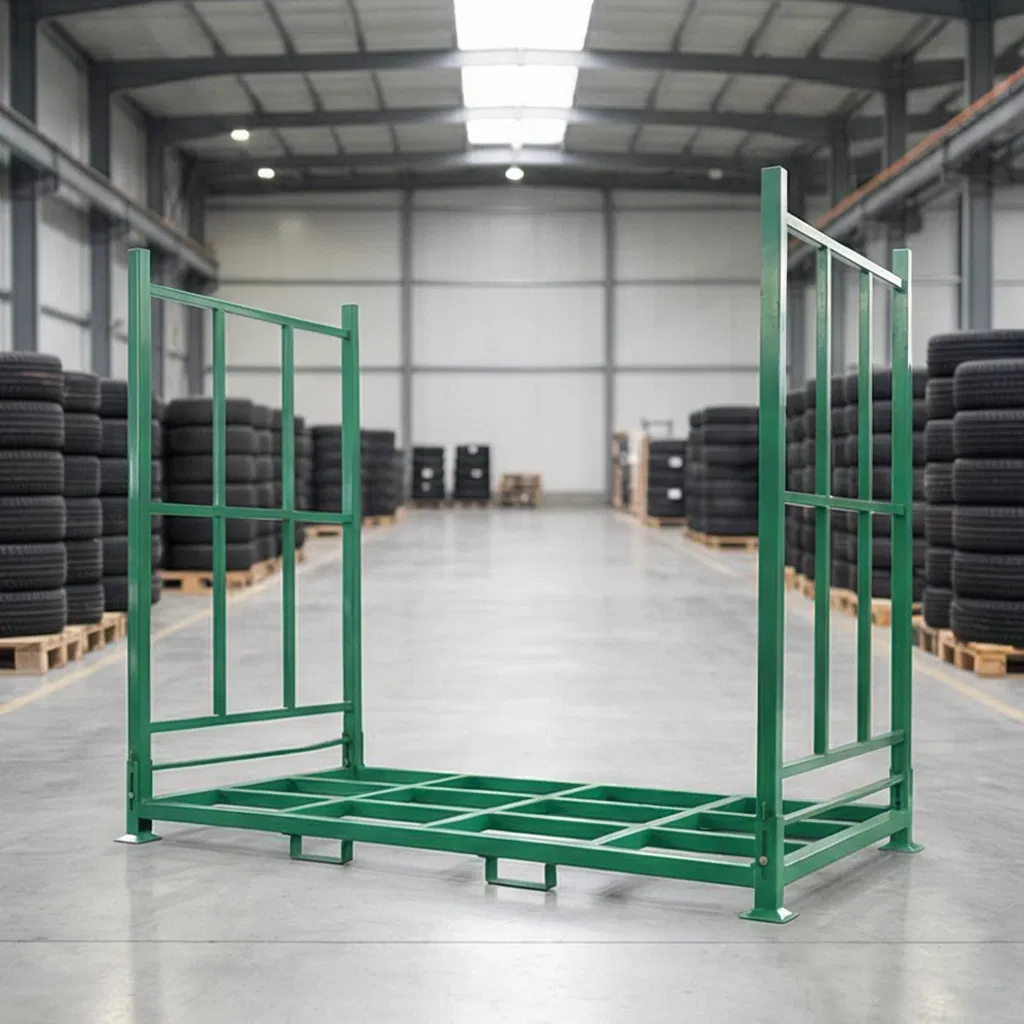 Rayonnage de stockage à palettes en métal robuste pour entrepôt industriel