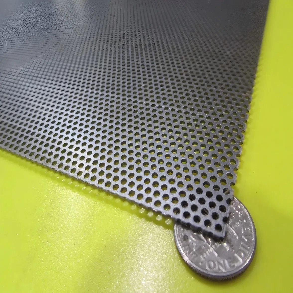 Lochblech mit kleinen Lochungen, 0,8 mm Lochung für die industrielle Filtration