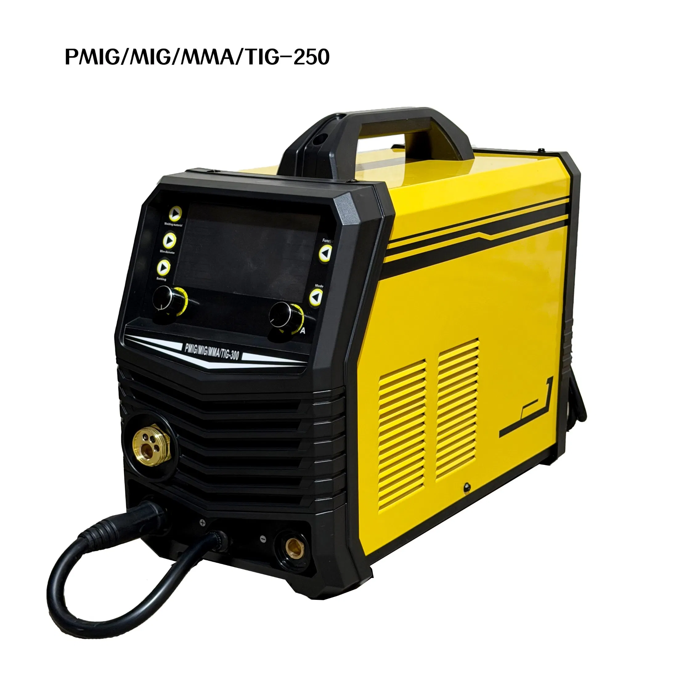 Professionale 5 Kg 4 in 1 Saldatrice a Impulsi 200A/220V Pmig/MIG/MMA/TIG Saldatrici