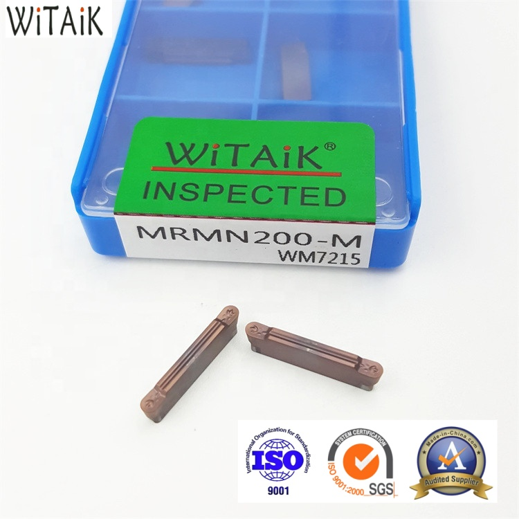 Insert per scanalatura Witaik MRMN200 Insert in metallo duro MRMN200-M Utensile da taglio