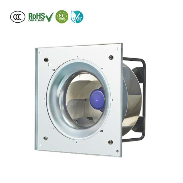 Blauberg 250mm Diameter External Rotor Motor Aluminum Alloy Centrifugal Fan Backward 230V for Condensing Equipment with RoHS