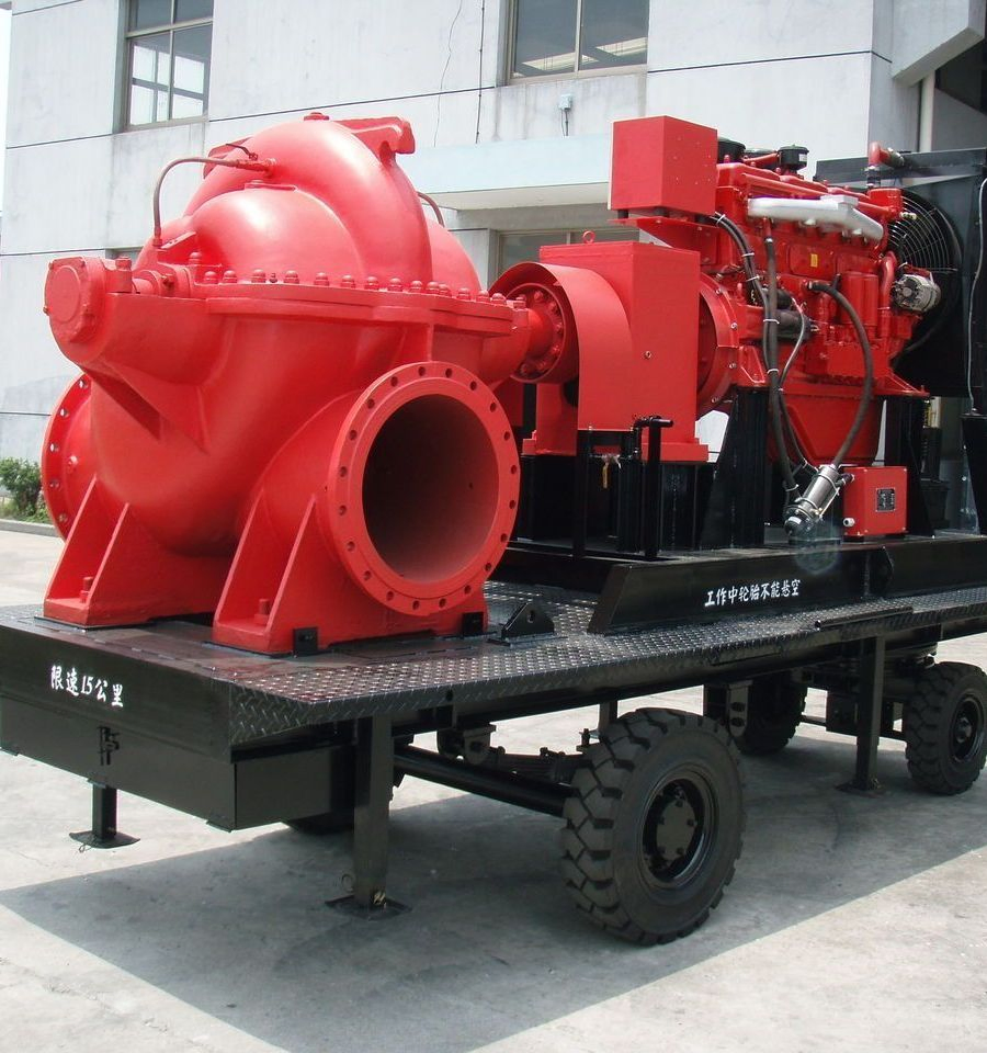 Diesel Horizontal Multi Stage Pump for Mine, Fire Protection, Power Station and Irrigation