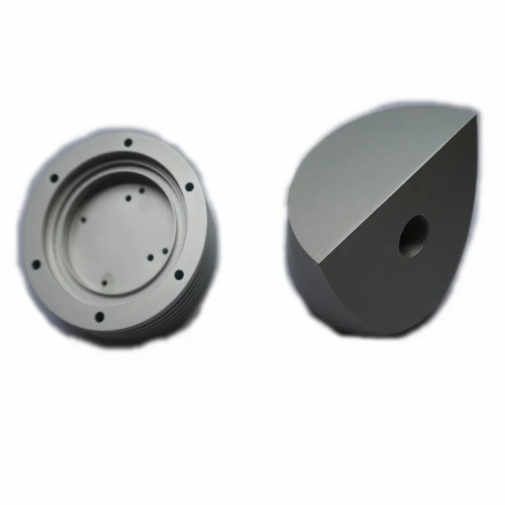 Customized LED Lighting Aluminum Machining Black Anodizing Round Heat Sink for LED