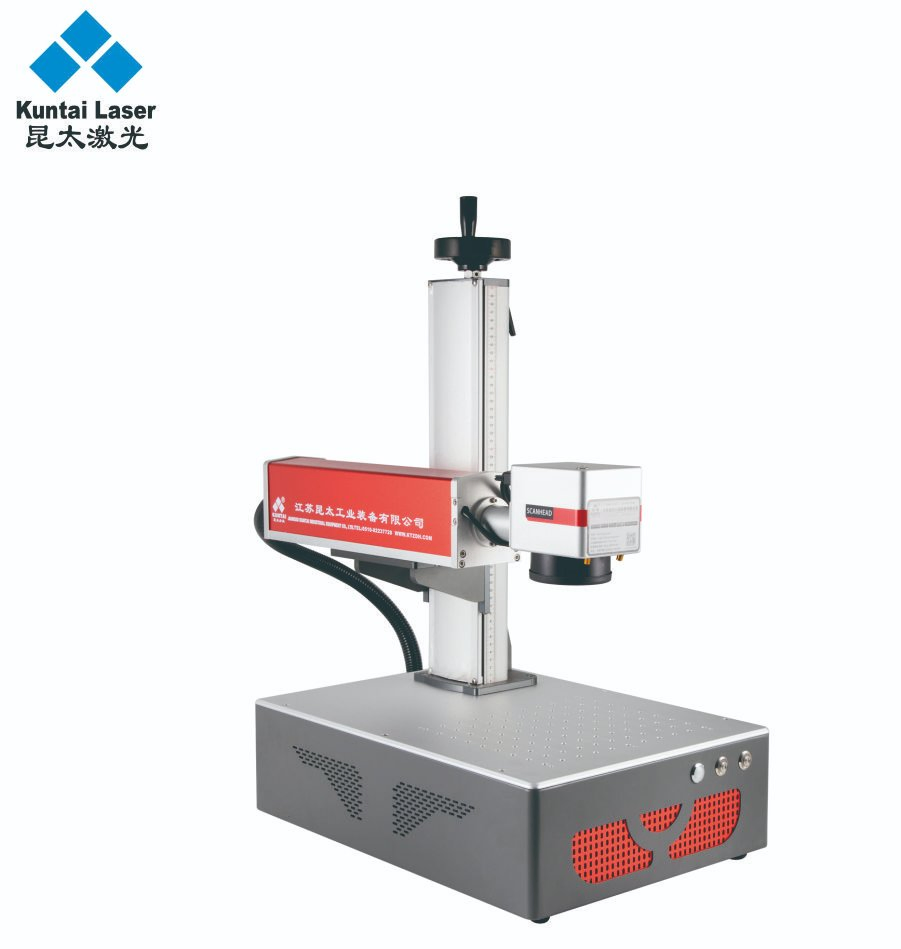 Mini Desktop 20W 30W Faser-Lasergravur- und Markiermaschine für Metalle