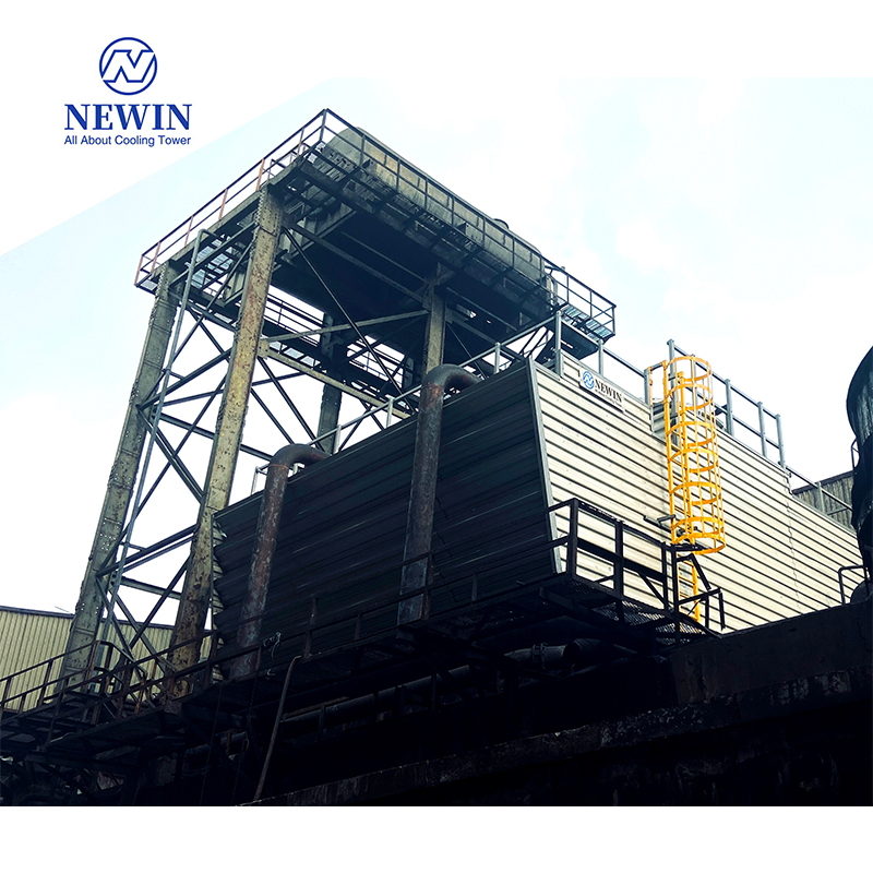 Cross Flow Industrial Full FRP Cooling Tower for Steel Plant