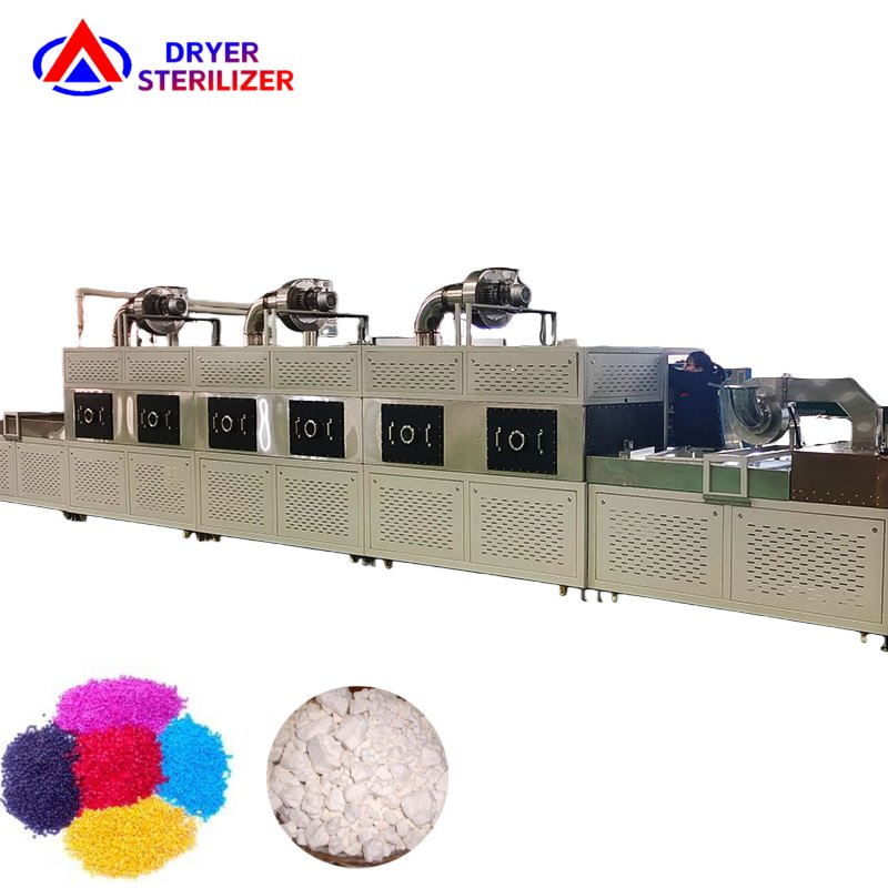 Tunnel Continuous Microwave Drying Machine for Barium Sulfate Chemical Drying Equipment