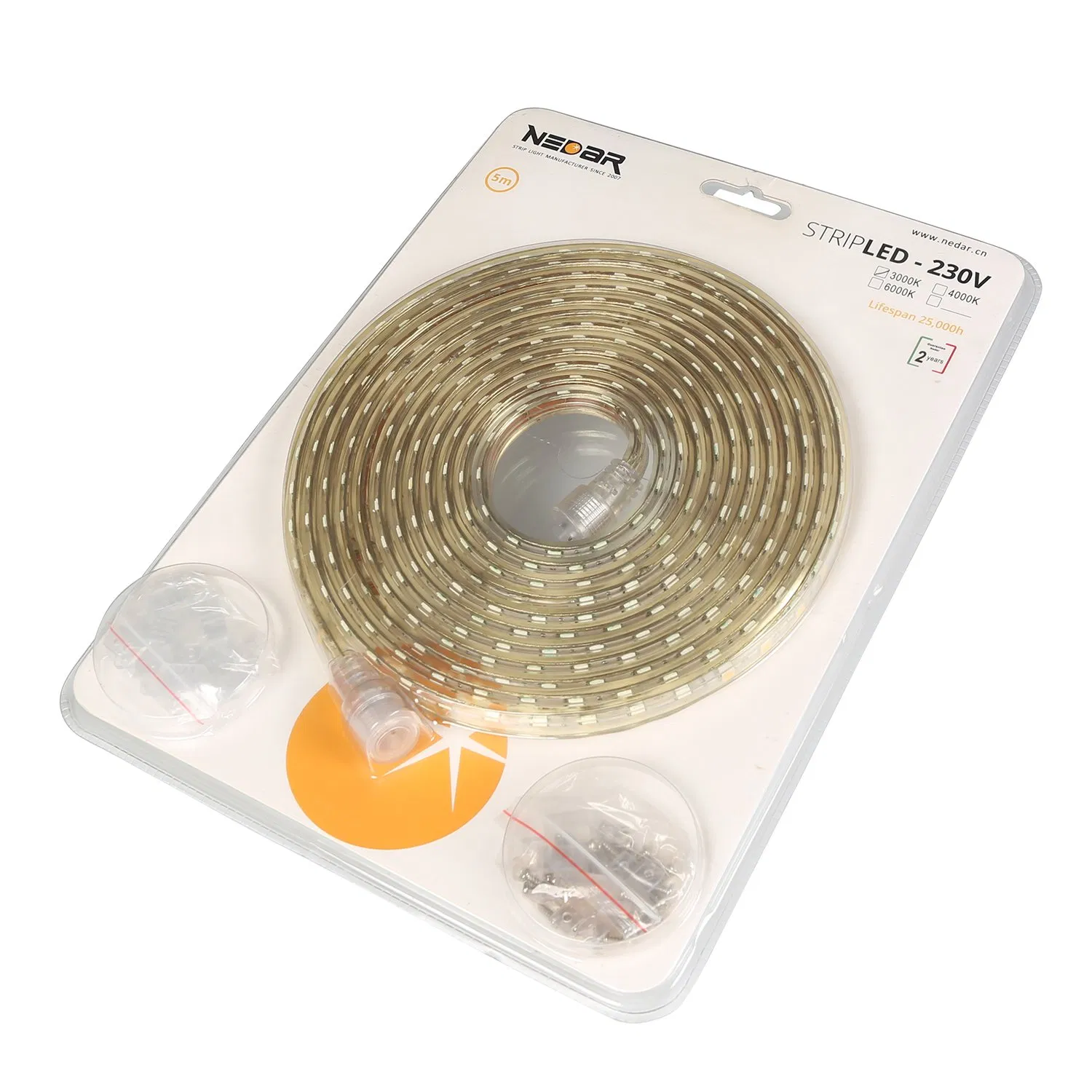 LED Strip Light Kit Extension Segment Flexible Strip 230V SMD2835
