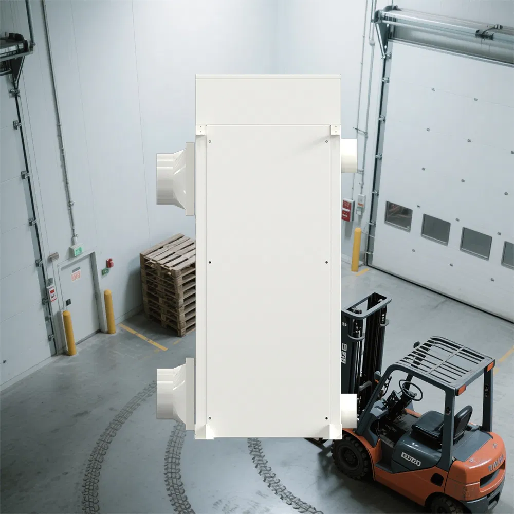 Unidad de almacenamiento en frío con descongelación automática y refrigeración indirecta