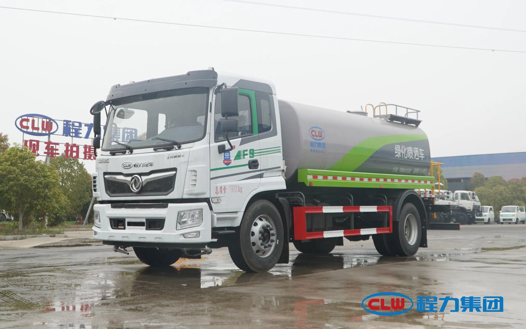 Dongfeng 18 Ton Greening Spray Vehicle Water Tank Sprinkler Truck