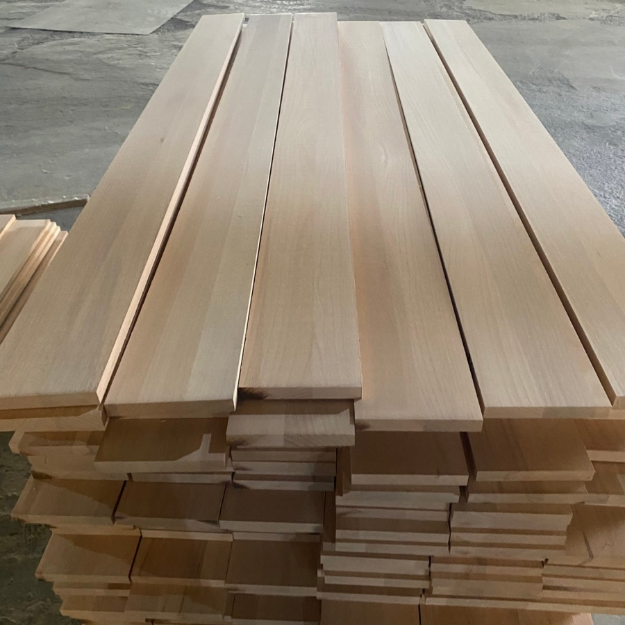 Beech Solid Wood Boards for Ski and Snowboard Strips Making Panels with AA Grade