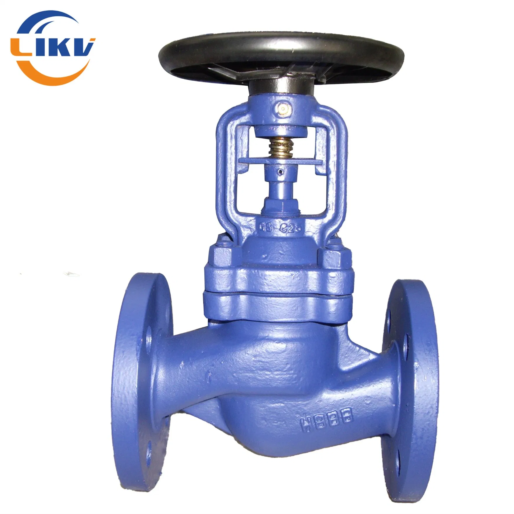 High Temperature Cast Steel/Stainless Steel Steam Bellow Seal Flange Globe Valve