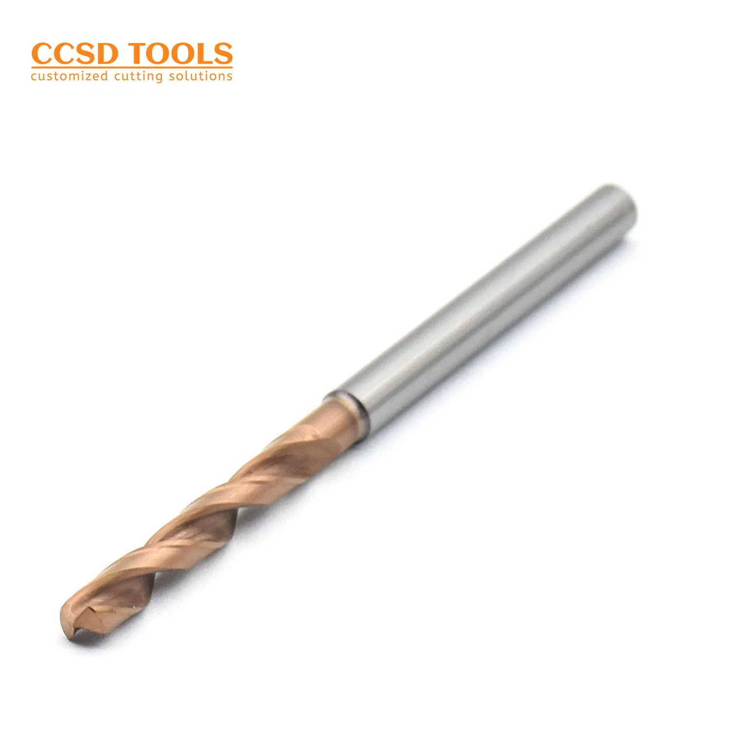 Tungsten Carbide Inner Coolant Twist Drill Bits 2F/3F for Wood, PCB, Metal Drilling
