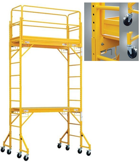 Metal Step Ladder Aluminum Alloy Scaffold